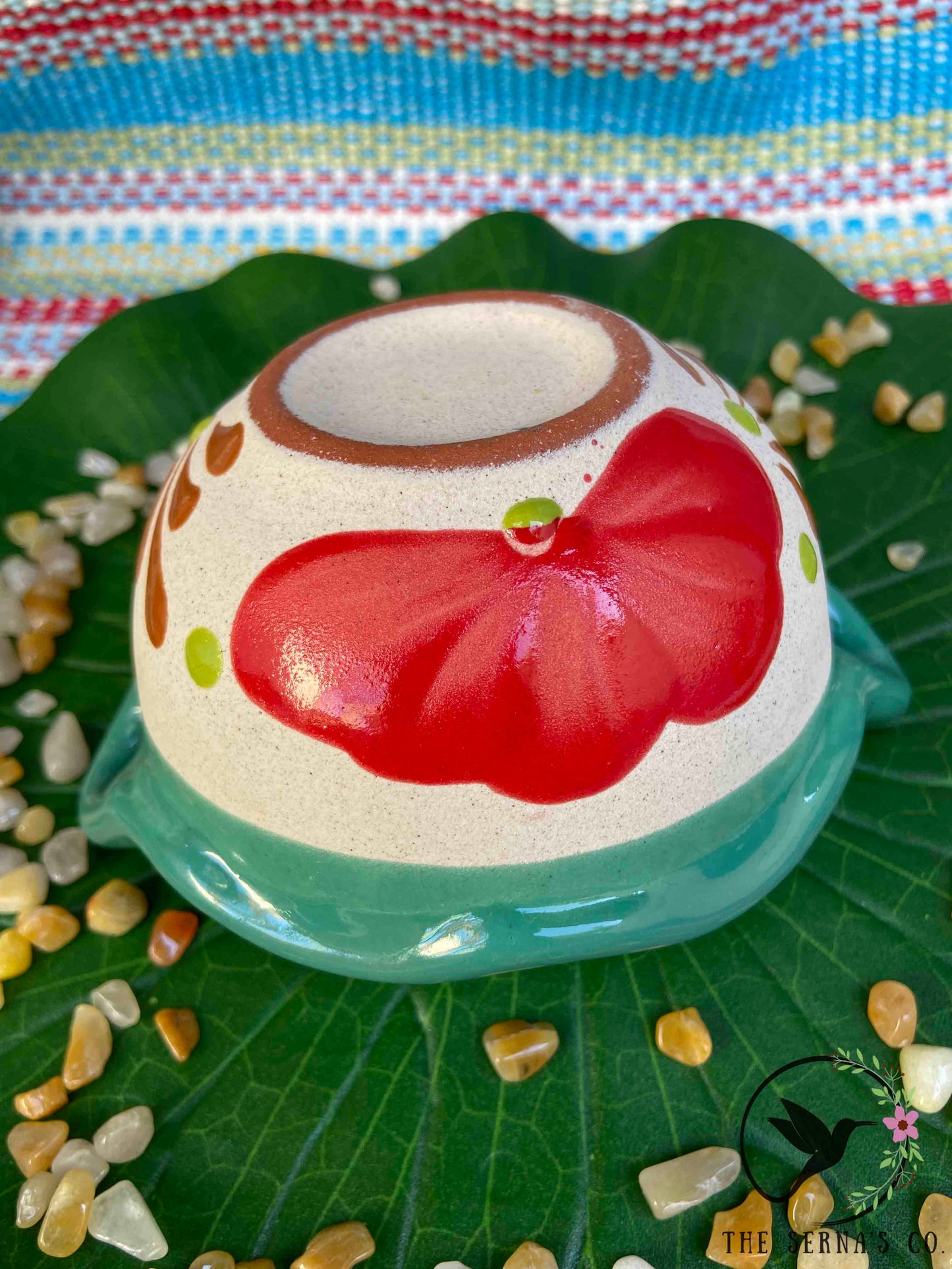 Mexican cazuelita candle