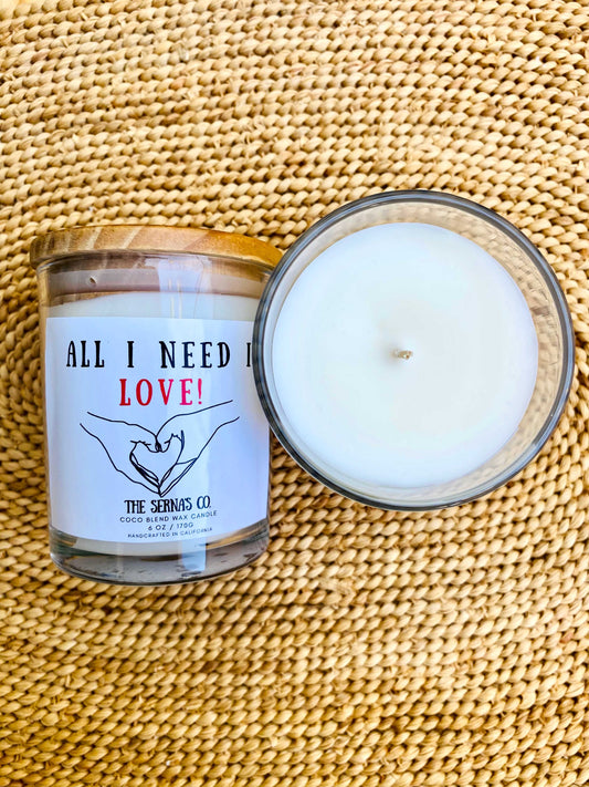Lava You Candle - All I Need is Love