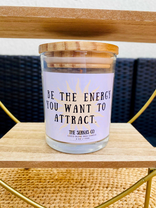 Gingersnap Candle - Be the Energy You Want to Attract